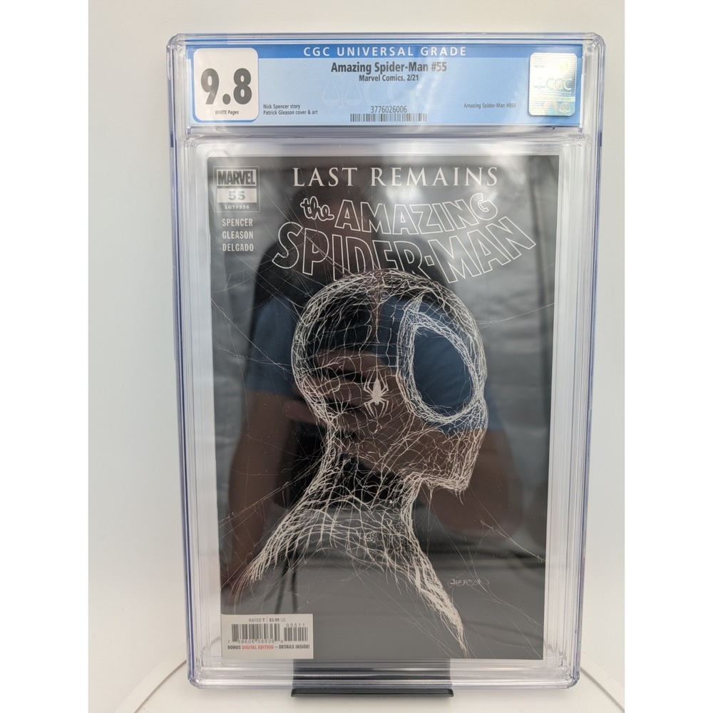 Amazing Spider-Man #55 CGC 9.8 Gleason Webhead Last‎ Remains Cover Marvel 2021